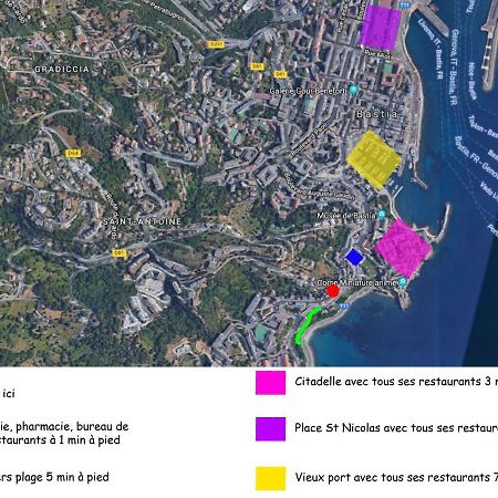 Appartement Colonella Bastia  Ngoại thất bức ảnh